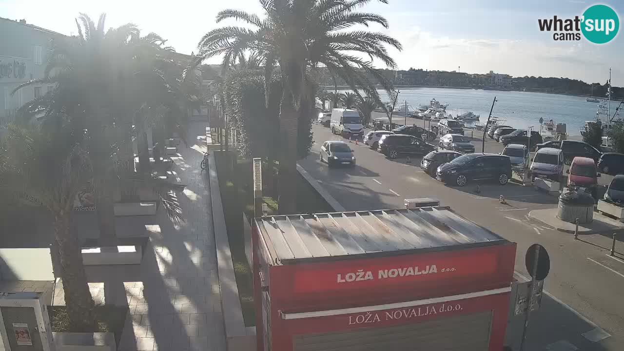 Live cam Novalja – Obala Petra Krešimira IV