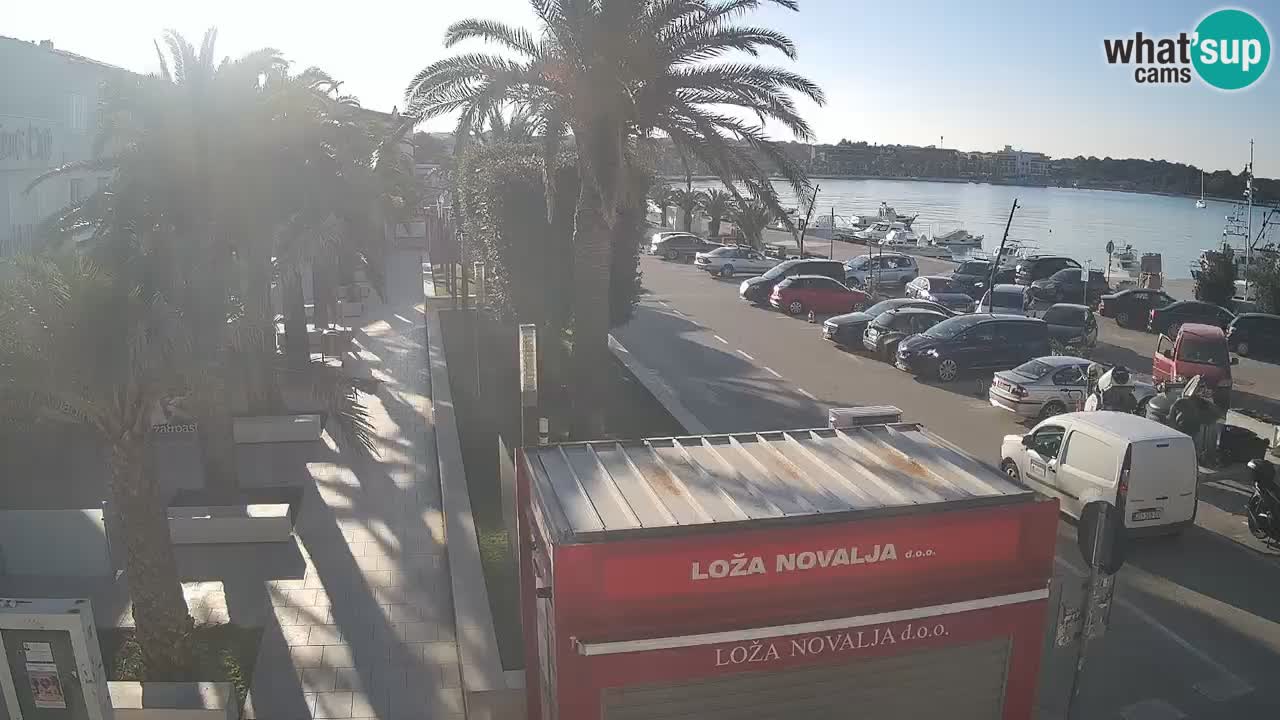 Live cam Novalja – Obala Petra Krešimira IV