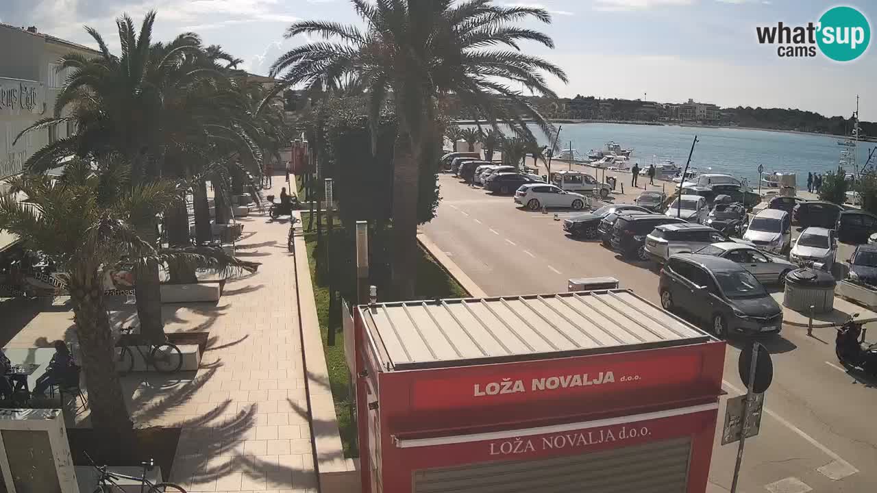 Webcam Novalja – Obala Petra Krešimira IV