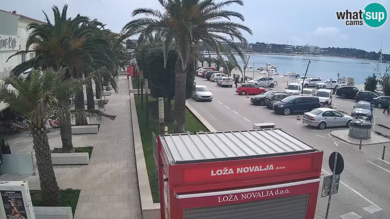 Webcam Novalja – Obala Petra Krešimira IV