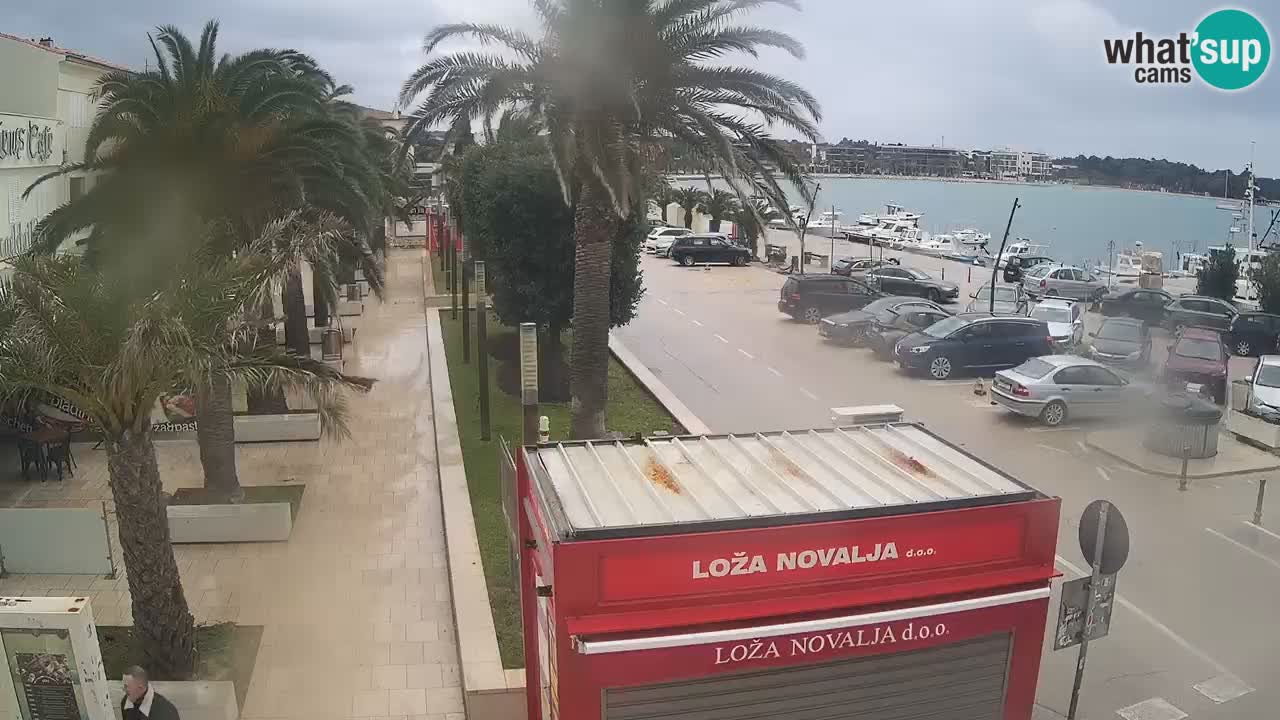 Webcam Novalja – Obala Petra Krešimira IV