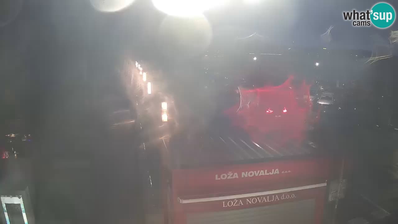 Live cam Novalja – Obala Petra Krešimira IV