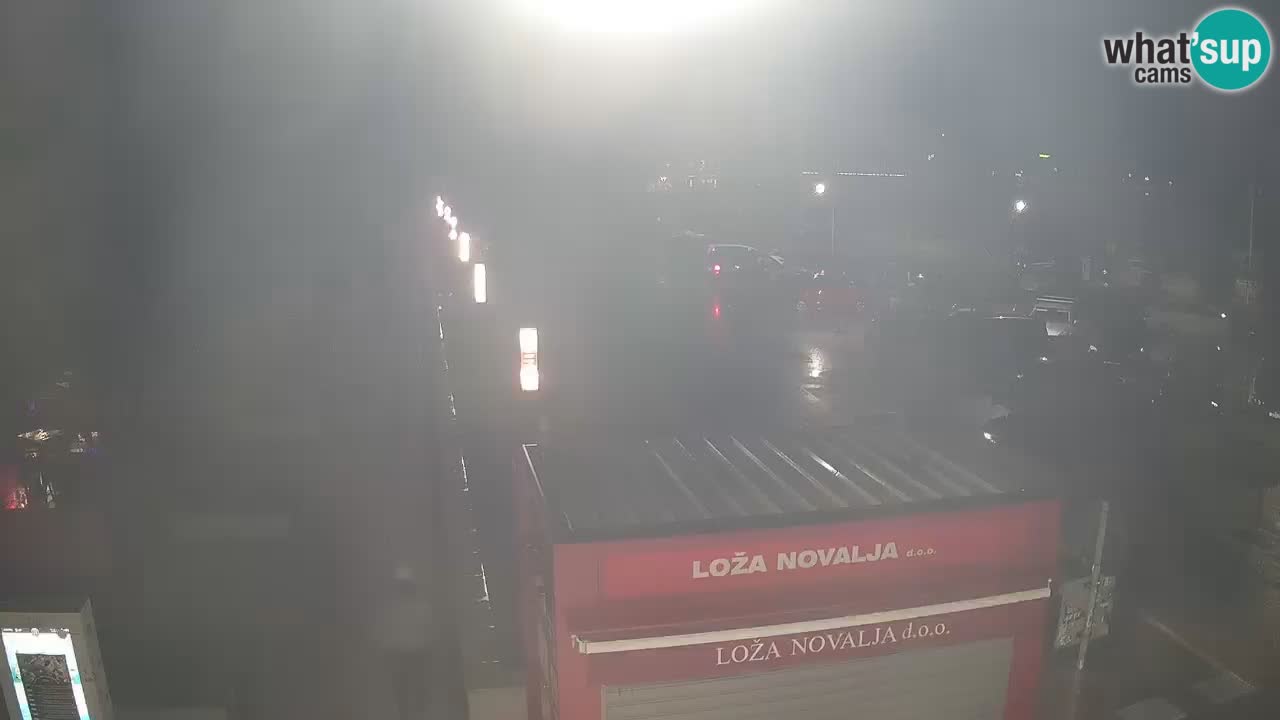 Live cam Novalja – Obala Petra Krešimira IV