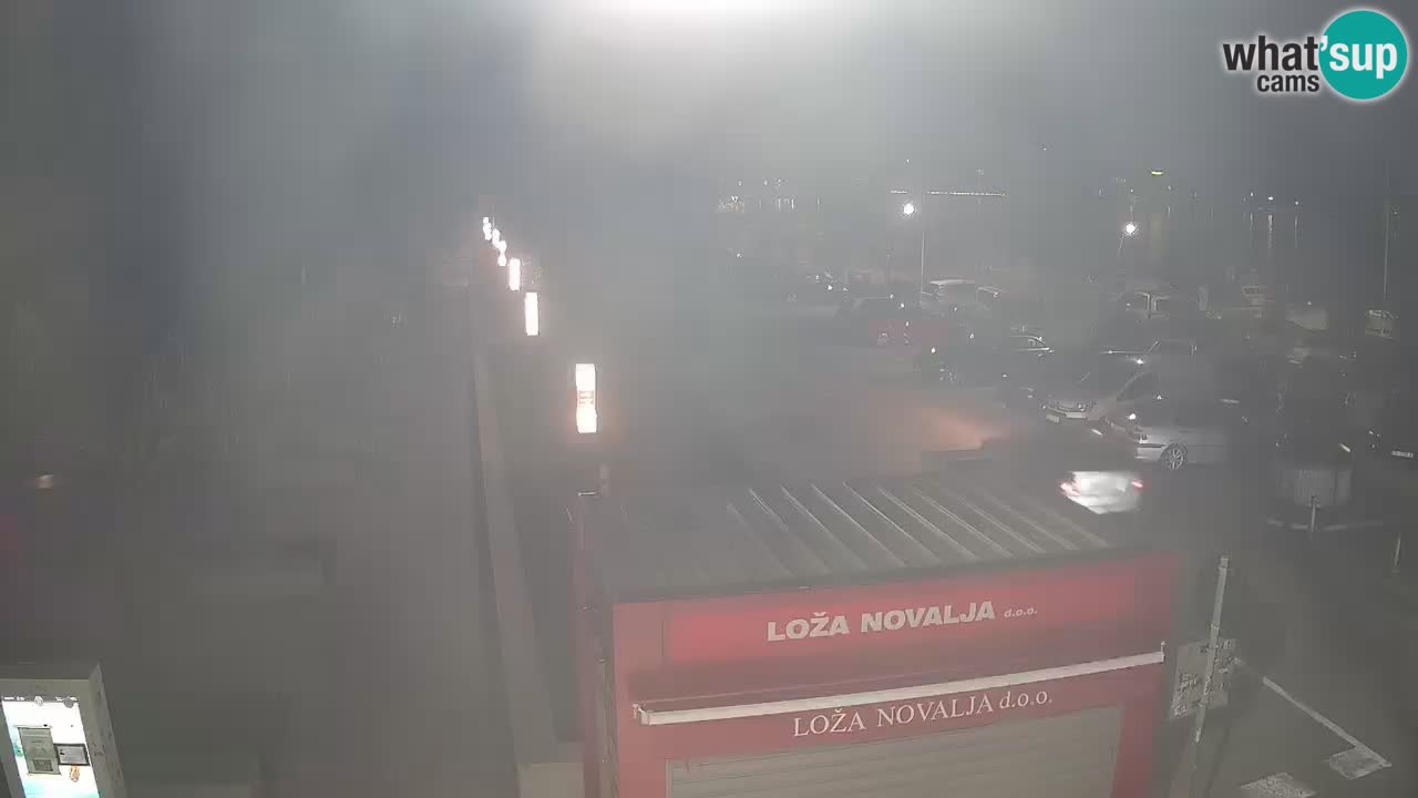 Live cam Novalja – Obala Petra Krešimira IV