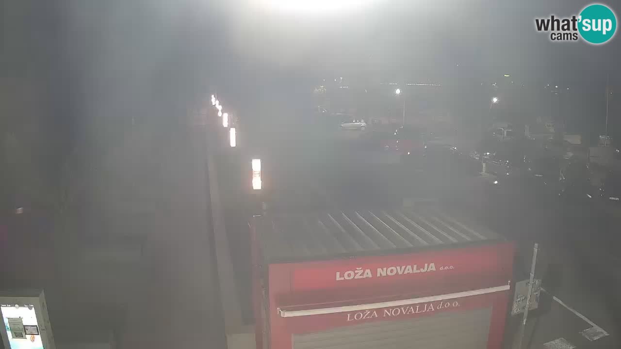 Webcam Novalja – Obala Petra Krešimira IV