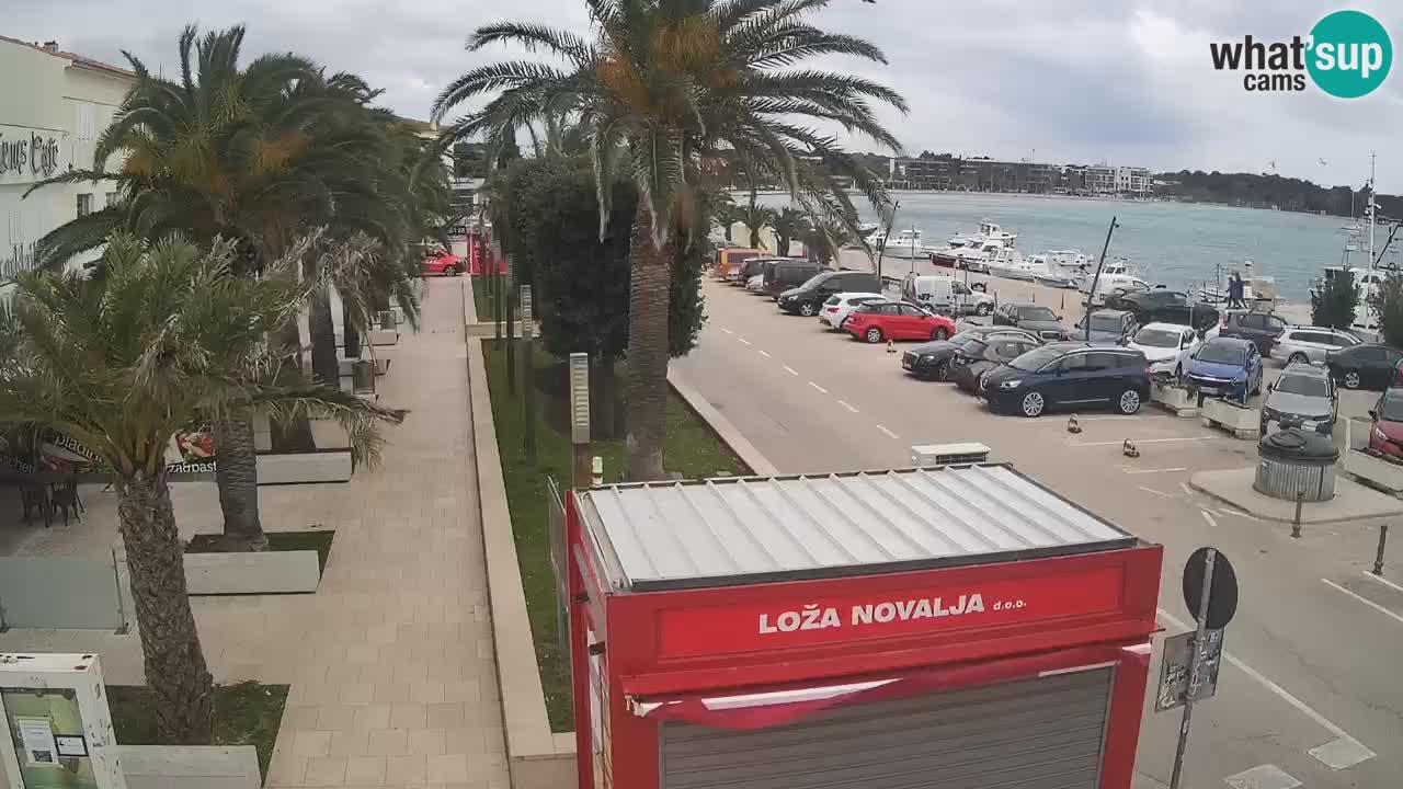 Webcam Novalja – Obala Petra Krešimira IV