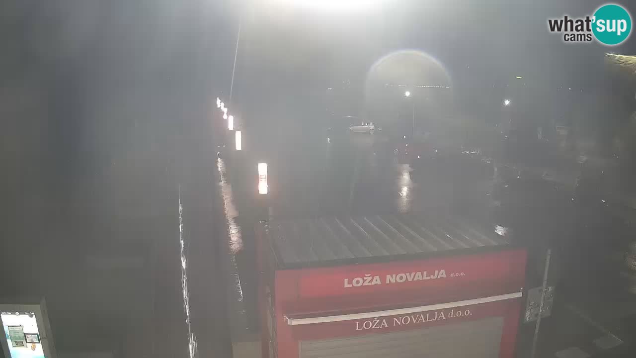 Webcam Novalja – Obala Petra Krešimira IV