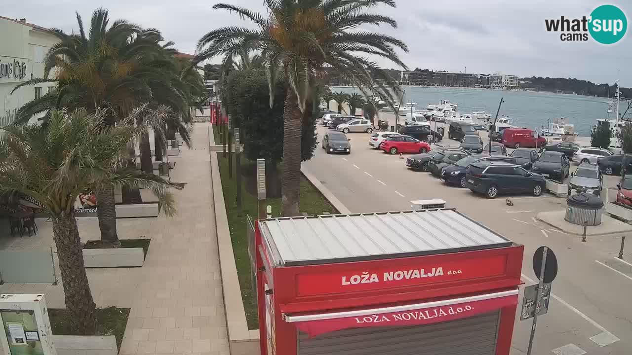 Webcam Novalja – Obala Petra Krešimira IV