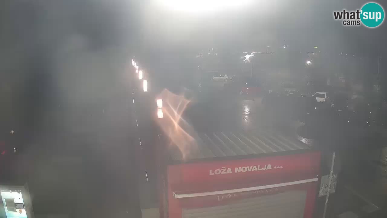 Webcam live Novalja – Obala Petra Krešimira IV