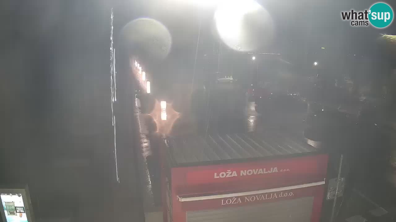 Live cam Novalja – Obala Petra Krešimira IV