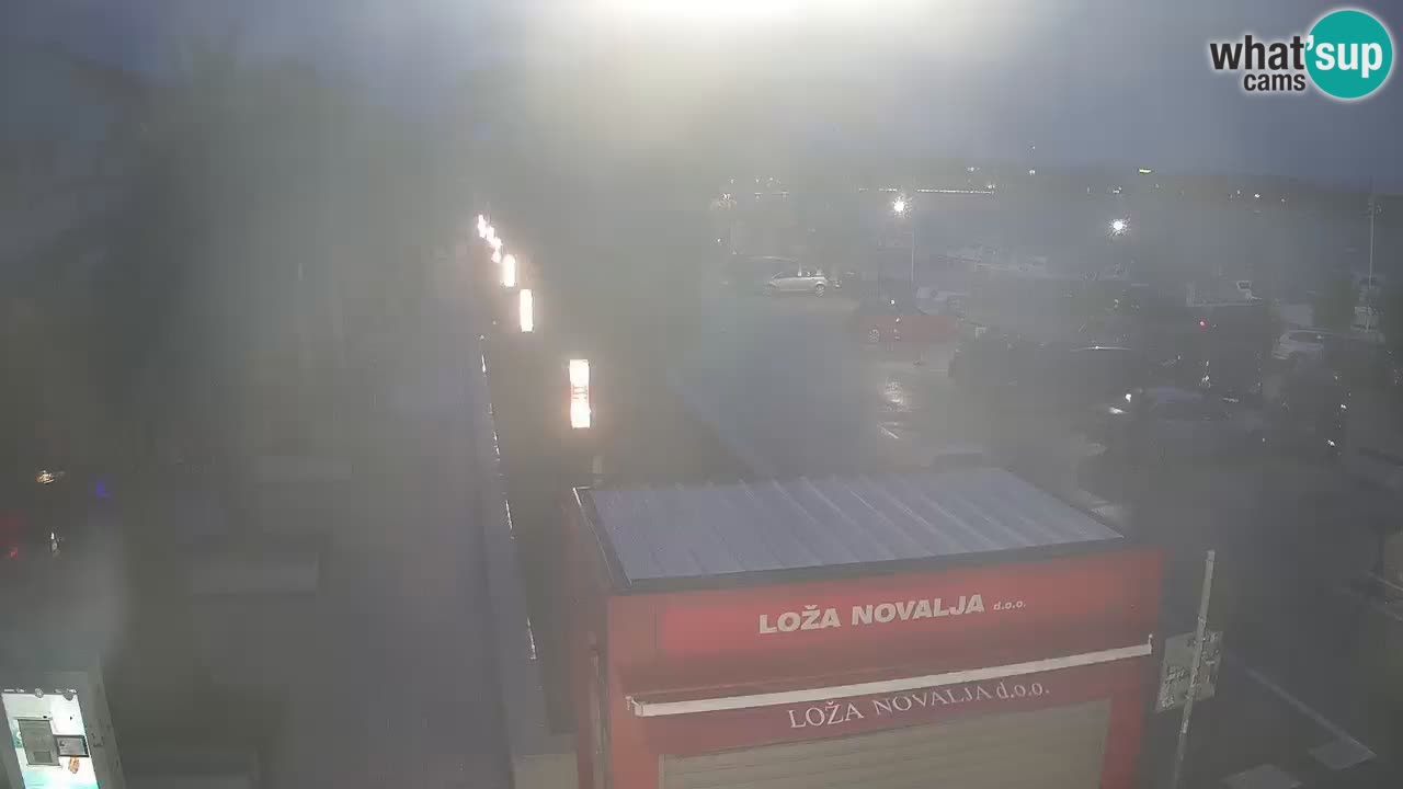 Webcam Novalja – Obala Petra Krešimira IV