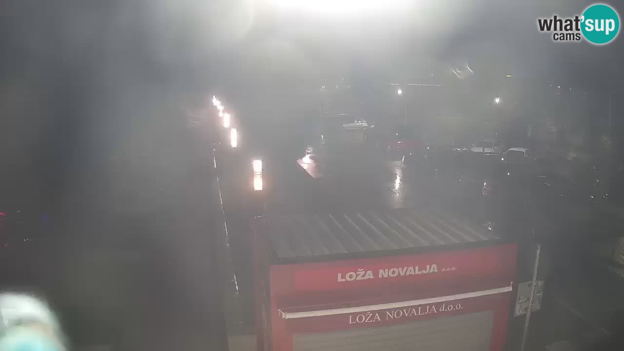 Live cam Novalja – Obala Petra Krešimira IV