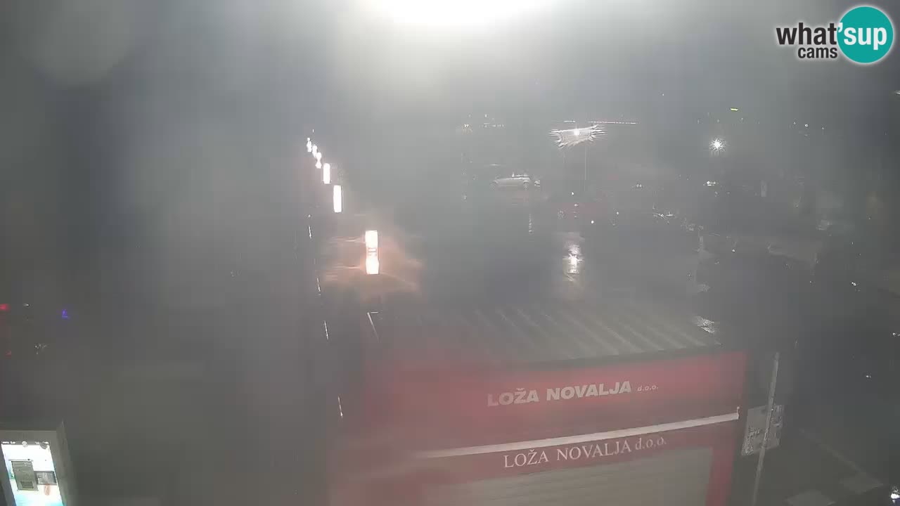 Live cam Novalja – Obala Petra Krešimira IV