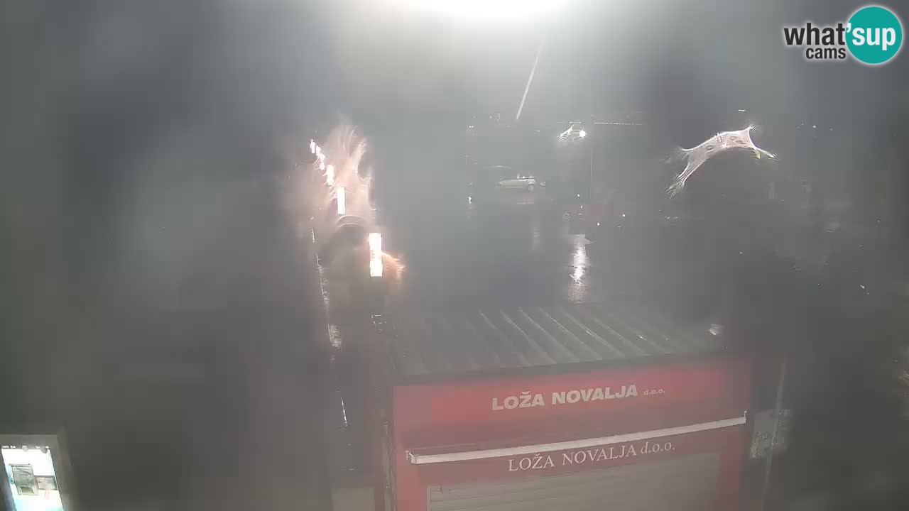 Live cam Novalja – Obala Petra Krešimira IV