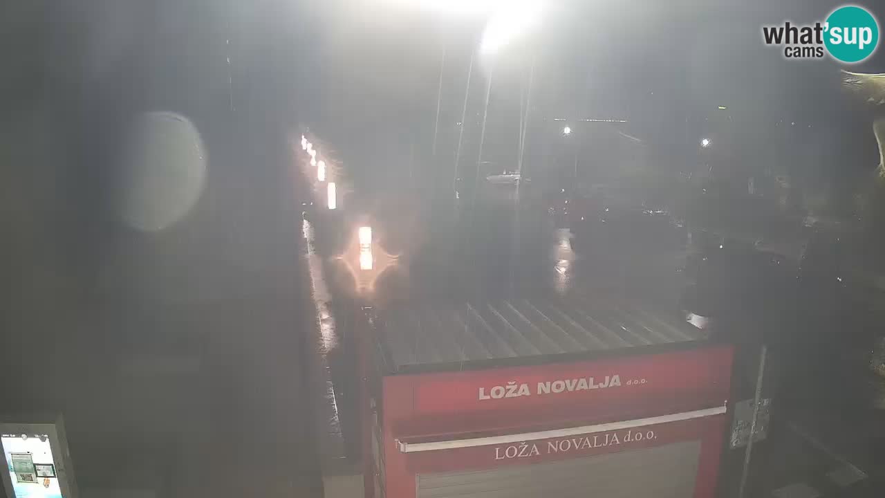 Webcam live Novalja – Obala Petra Krešimira IV