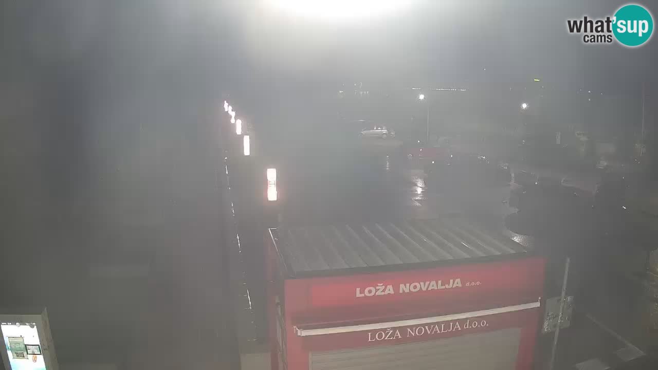 Live cam Novalja – Obala Petra Krešimira IV