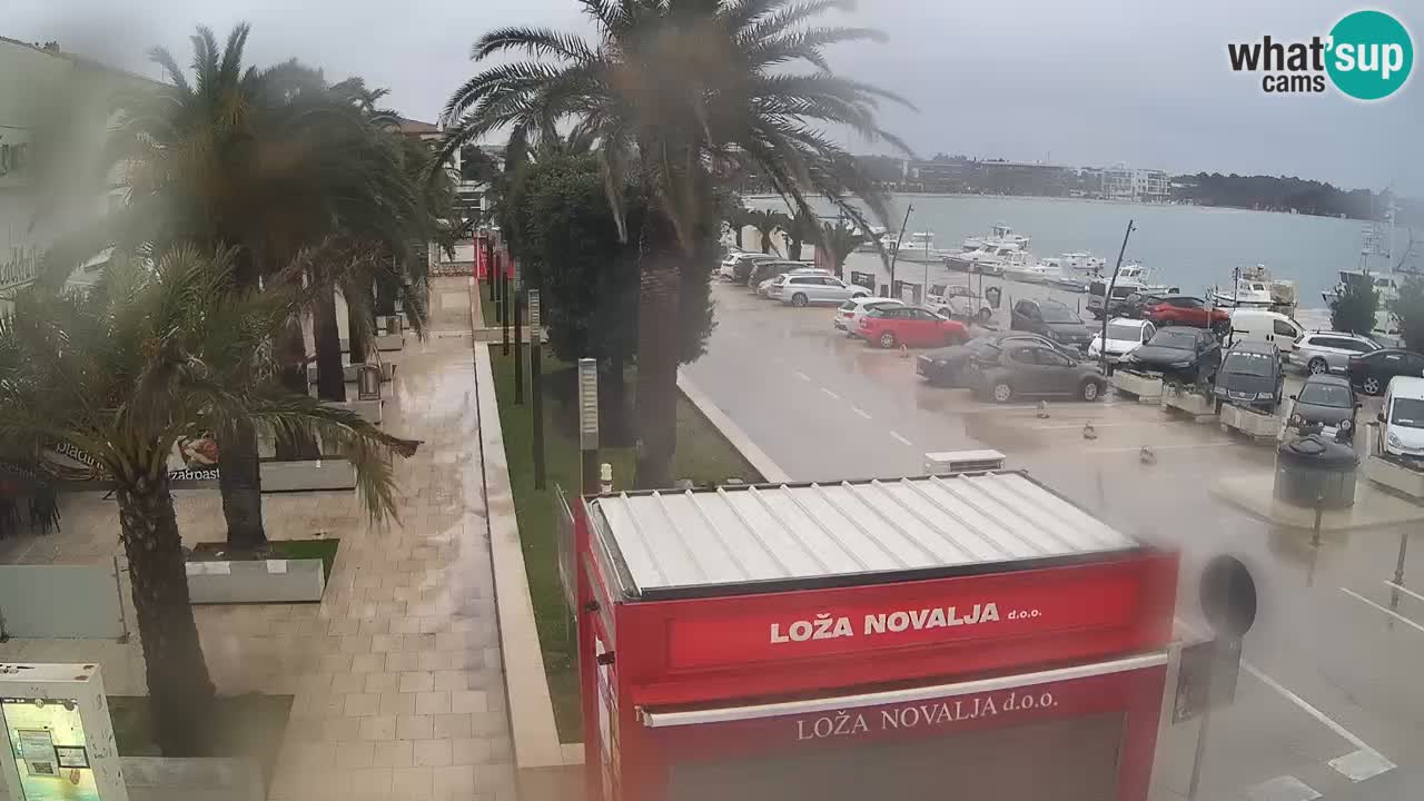 Webcam Novalja – Obala Petra Krešimira IV