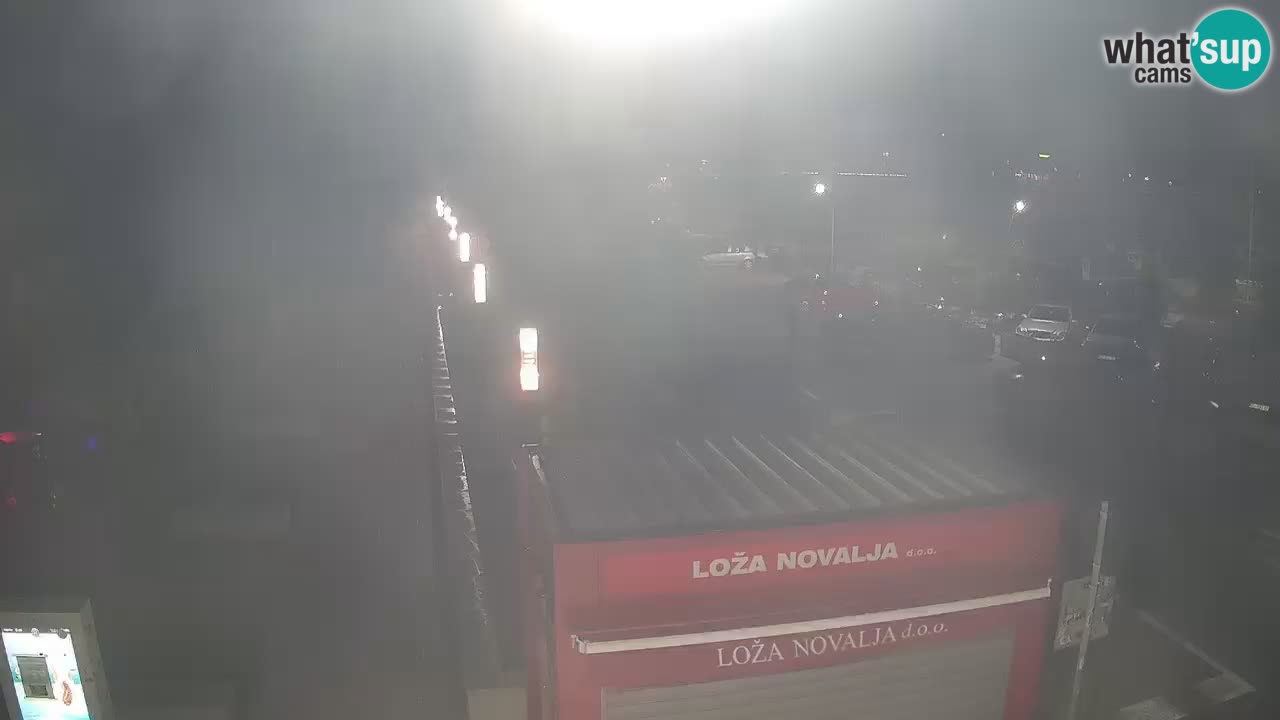 Live cam Novalja – Obala Petra Krešimira IV