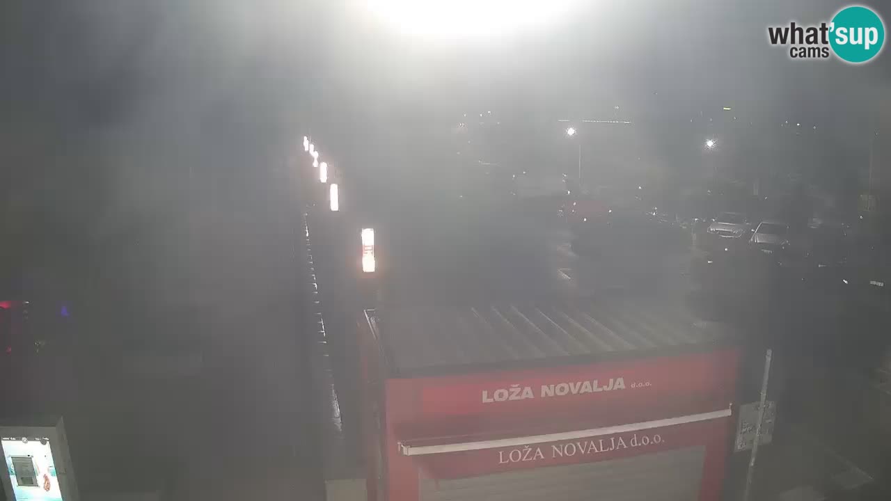 Live cam Novalja – Obala Petra Krešimira IV