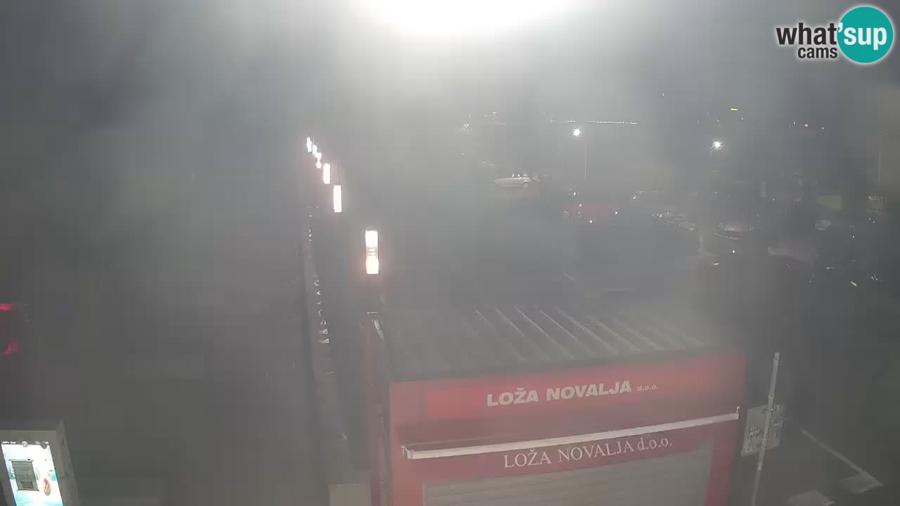 Live cam Novalja – Obala Petra Krešimira IV