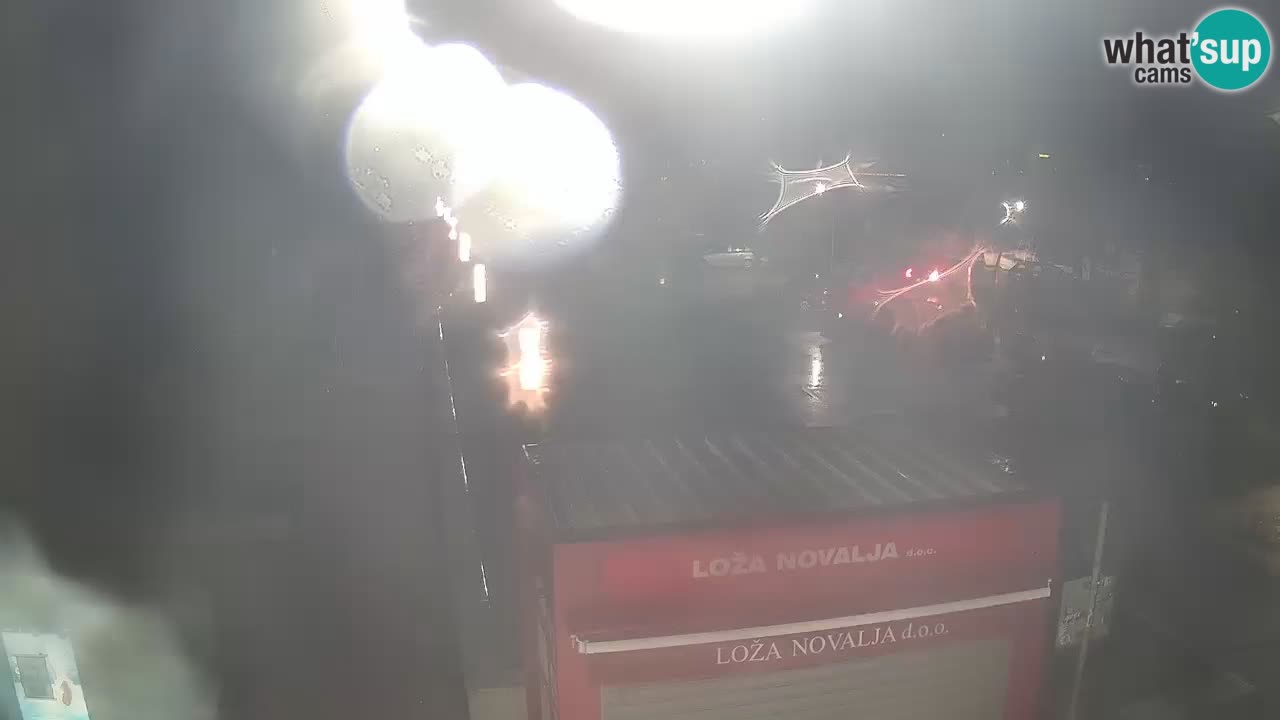 Webcam Novalja – Obala Petra Krešimira IV