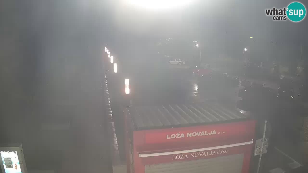 Webcam Novalja – Obala Petra Krešimira IV