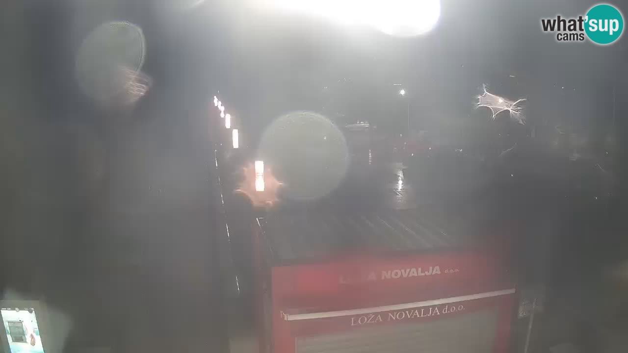 Webcam Novalja – Obala Petra Krešimira IV