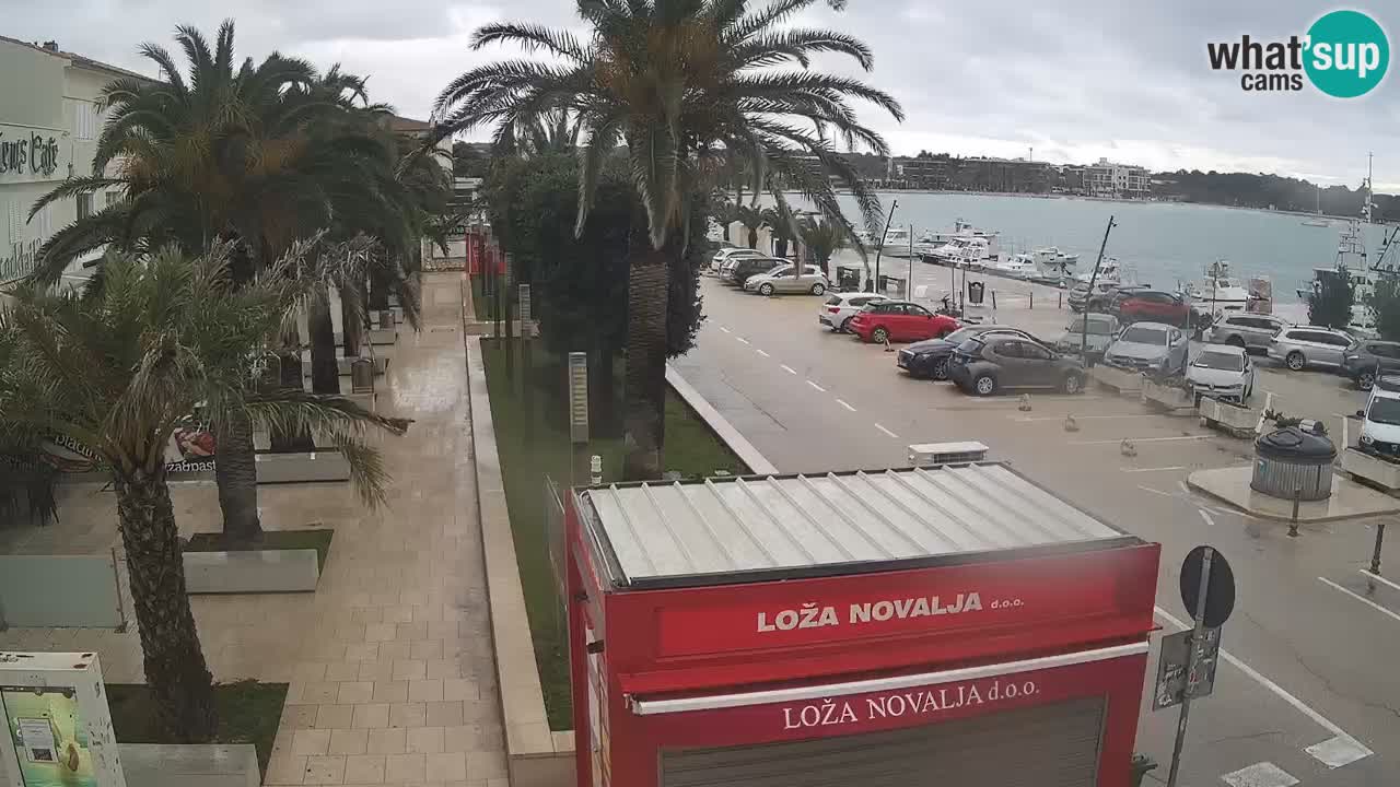 Webcam Novalja – Obala Petra Krešimira IV