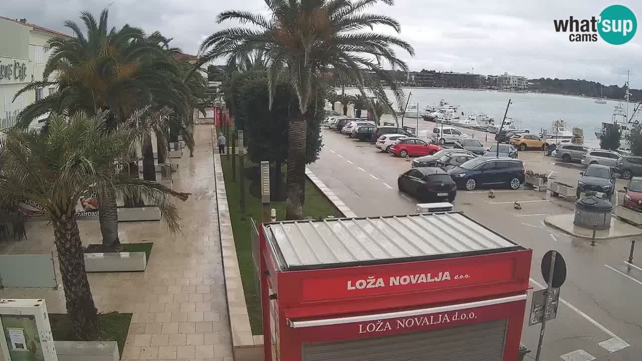 Webcam Novalja – Obala Petra Krešimira IV