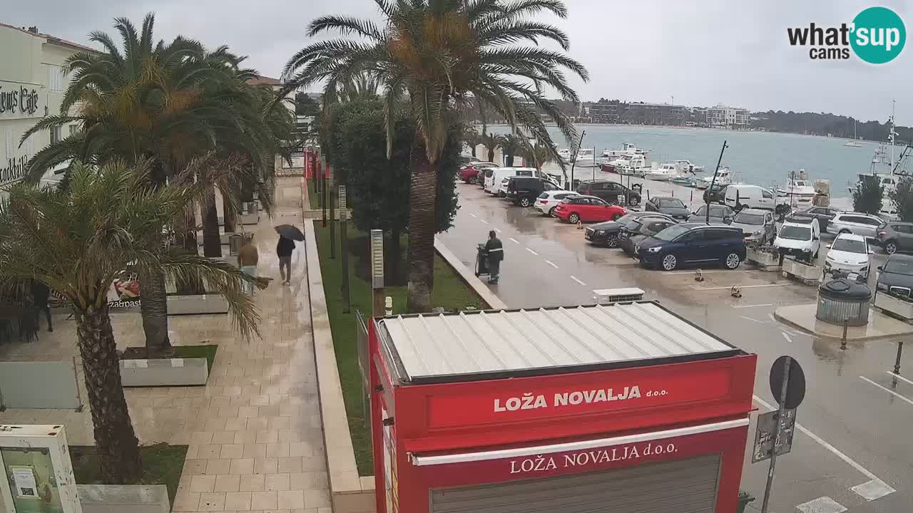 Webcam Novalja – Obala Petra Krešimira IV