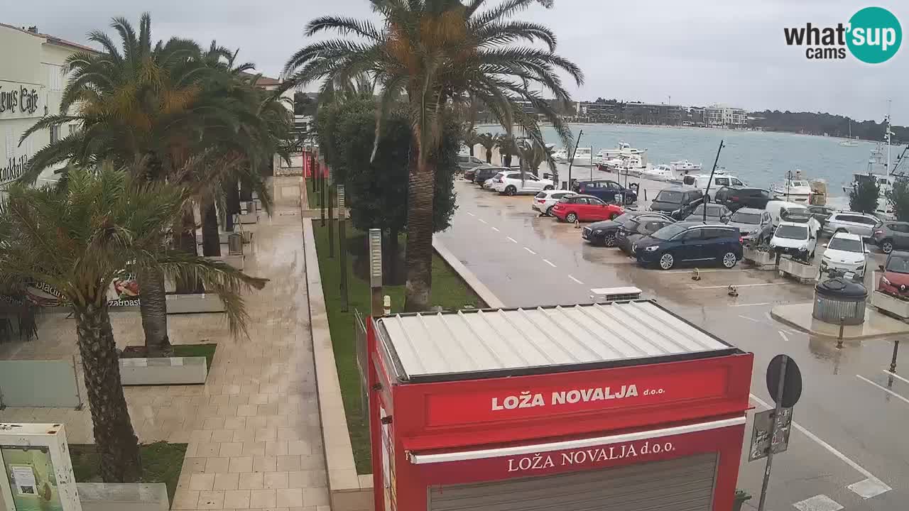 Live cam Novalja – Obala Petra Krešimira IV