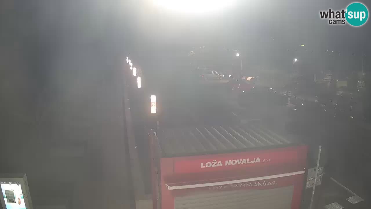 Live cam Novalja – Obala Petra Krešimira IV
