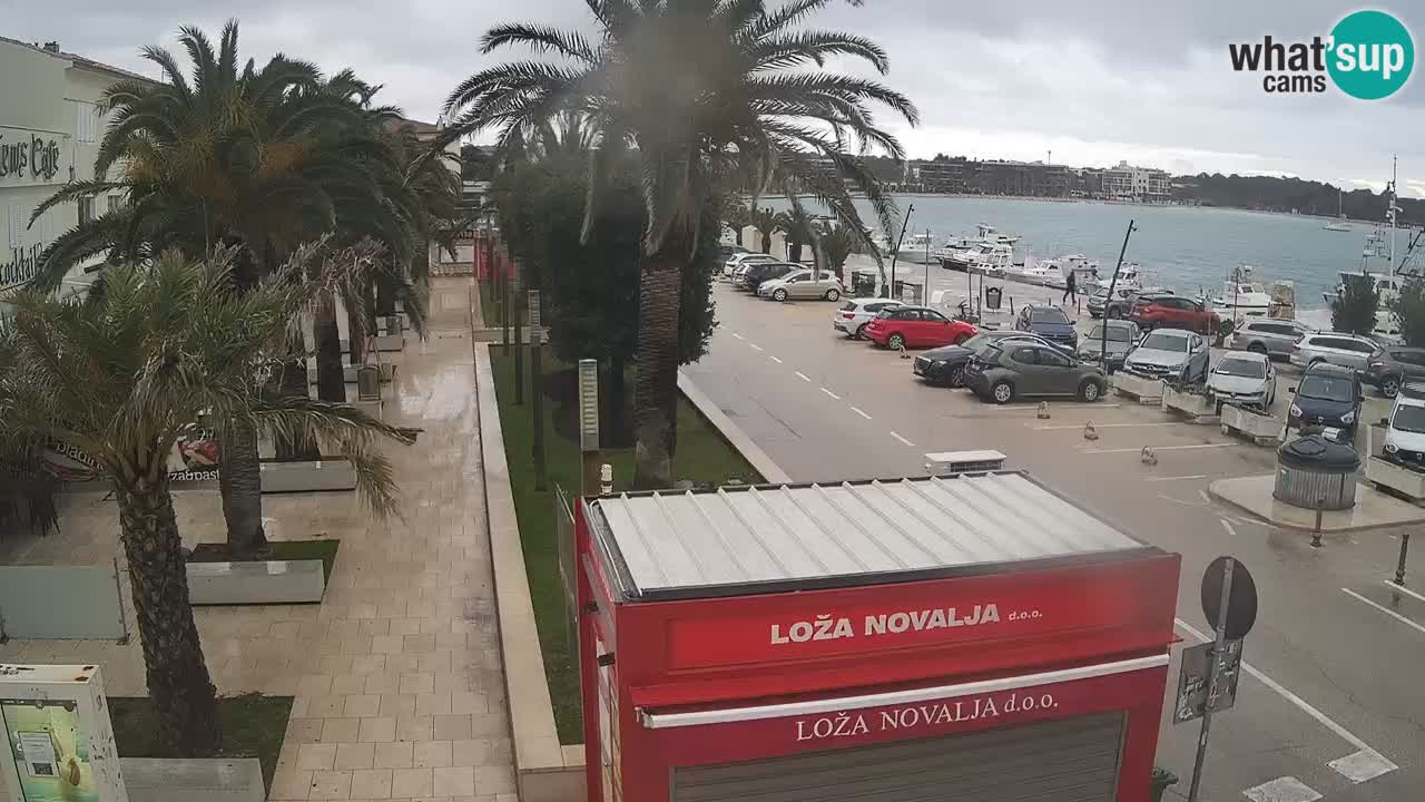 Webcam Novalja – Obala Petra Krešimira IV