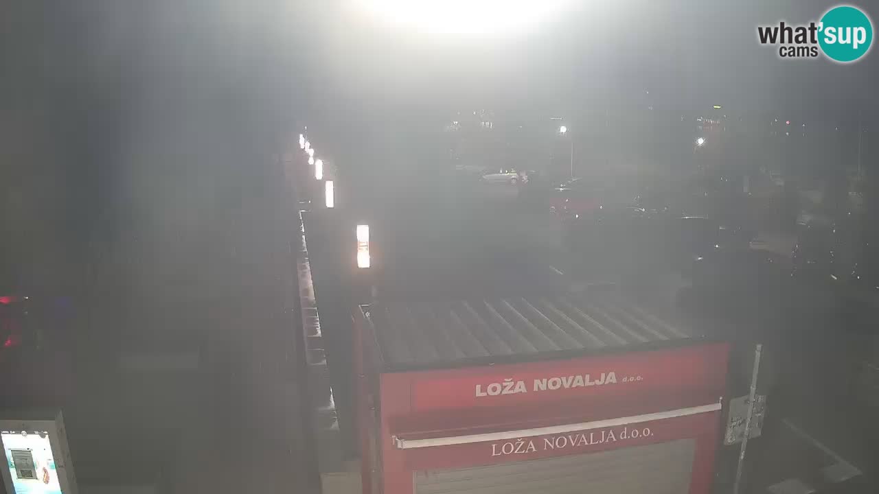 Live cam Novalja – Obala Petra Krešimira IV
