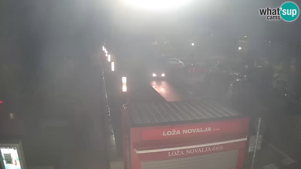 Webcam Novalja – Obala Petra Krešimira IV