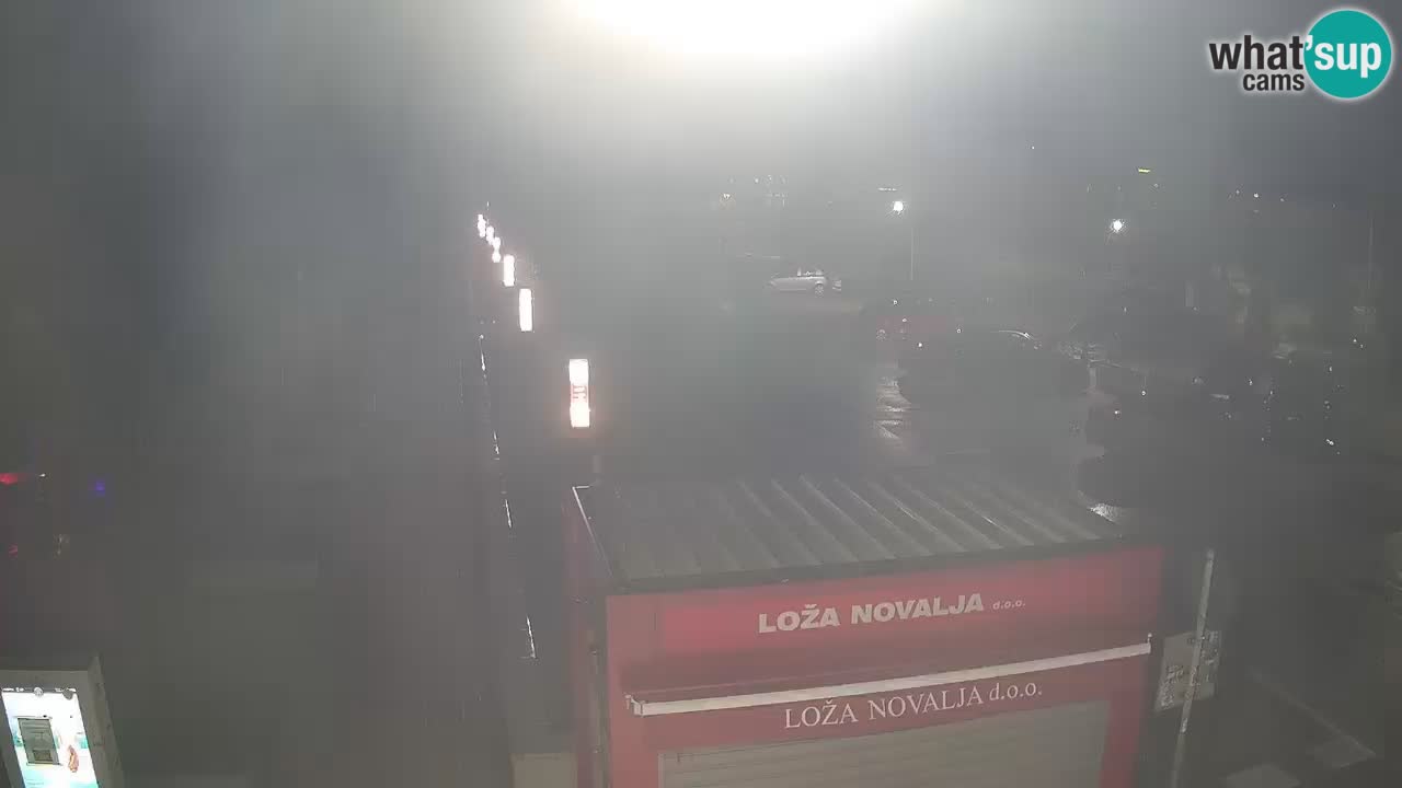 Live cam Novalja – Obala Petra Krešimira IV