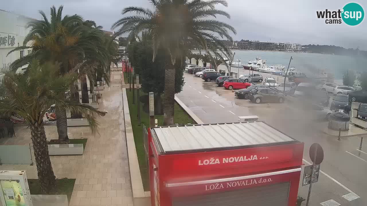 Webcam Novalja – Obala Petra Krešimira IV