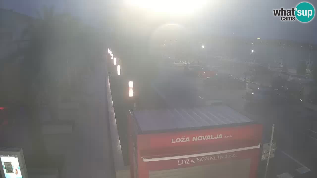 Live cam Novalja – Obala Petra Krešimira IV