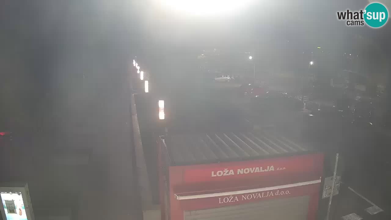 Live cam Novalja – Obala Petra Krešimira IV
