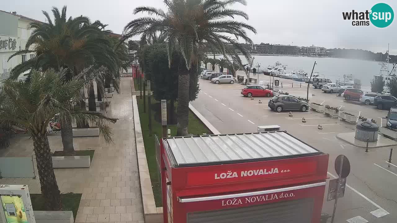 Webcam Novalja – Obala Petra Krešimira IV