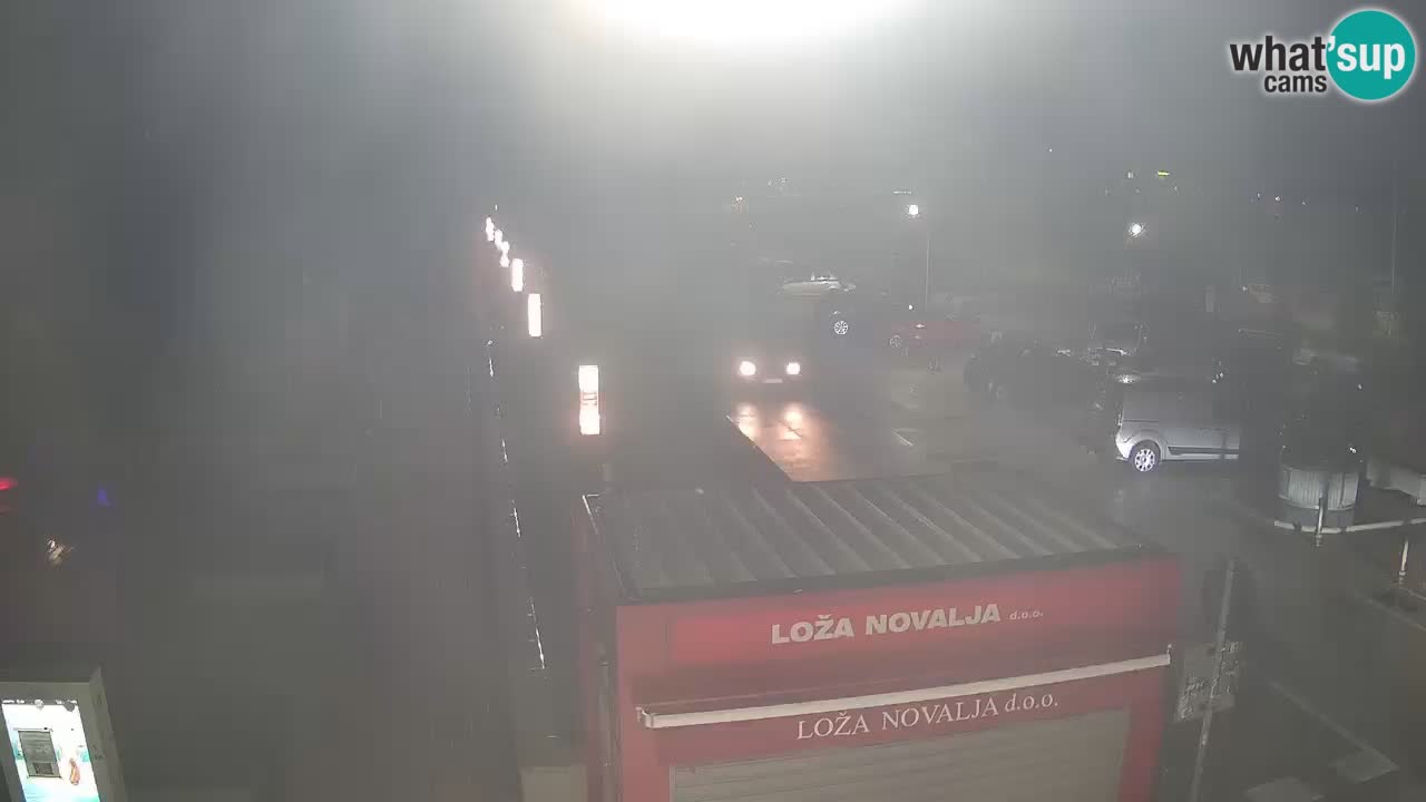 Webcam Novalja – Obala Petra Krešimira IV