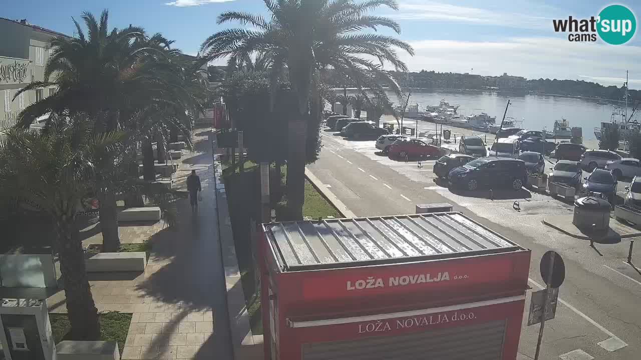 Webcam Novalja – Obala Petra Krešimira IV