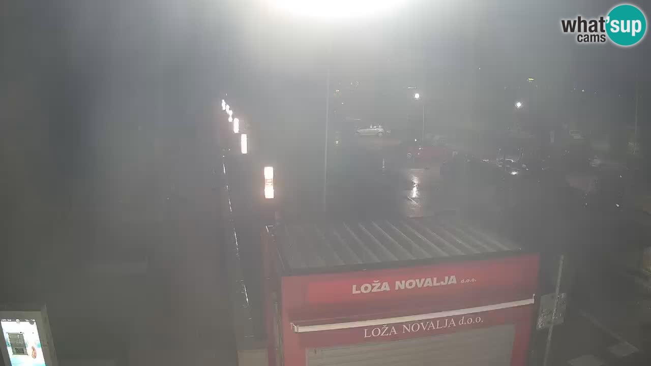 Live cam Novalja – Obala Petra Krešimira IV