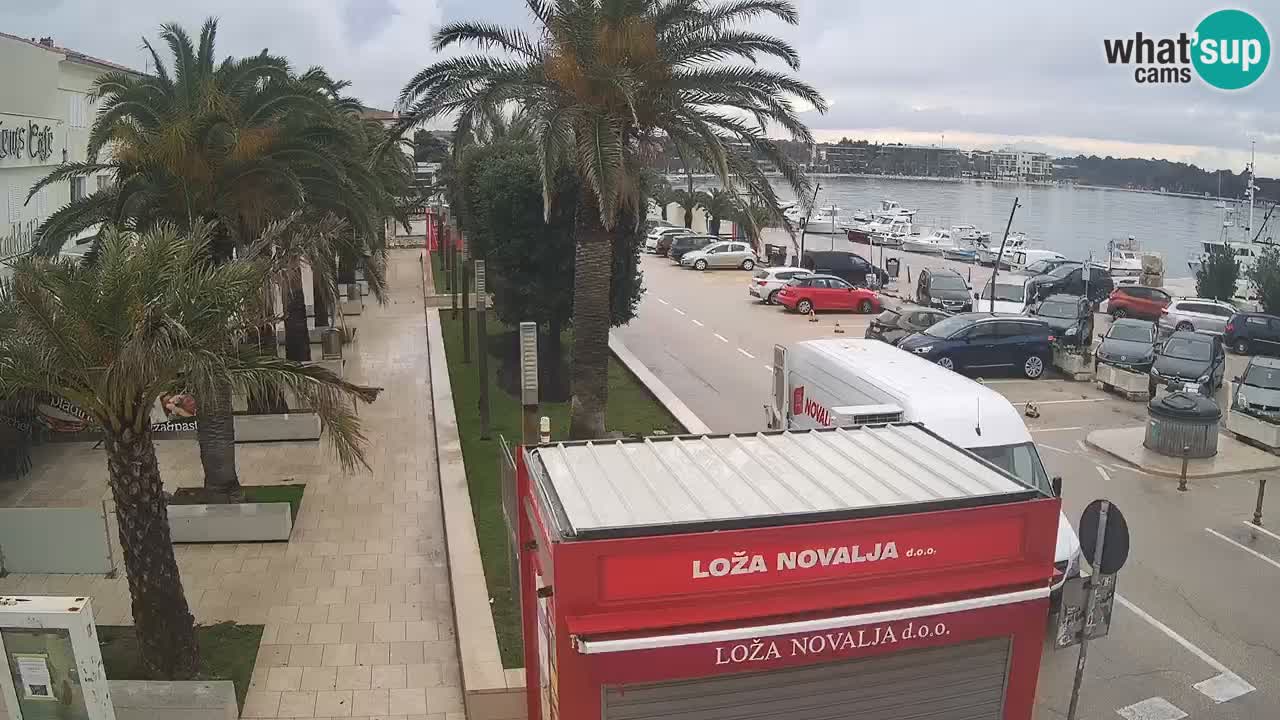 Live cam Novalja – Obala Petra Krešimira IV