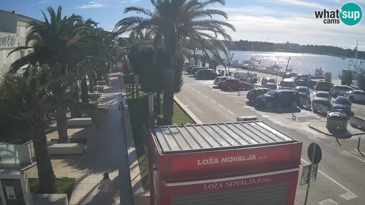 Webcam Novalja – Obala Petra Krešimira IV