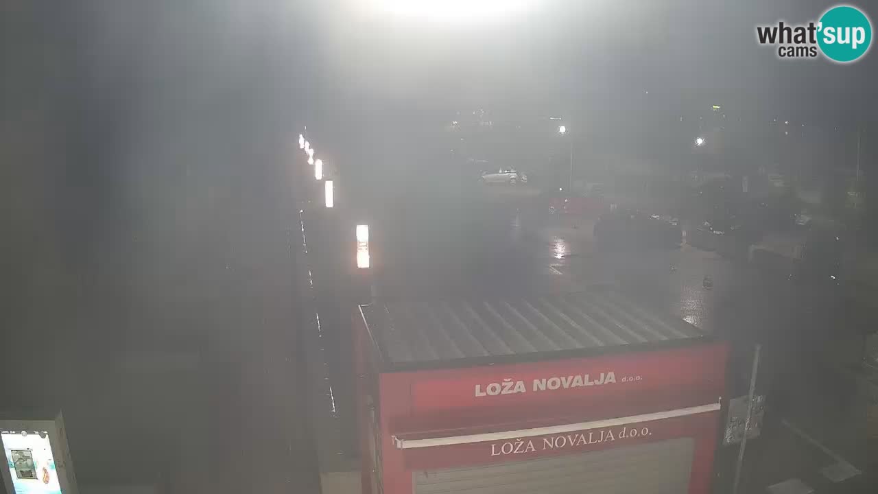 Live cam Novalja – Obala Petra Krešimira IV