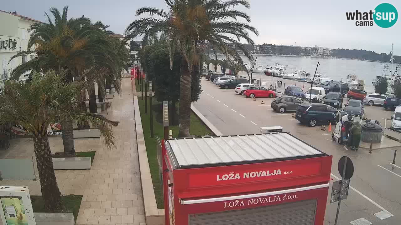 Live cam Novalja – Obala Petra Krešimira IV