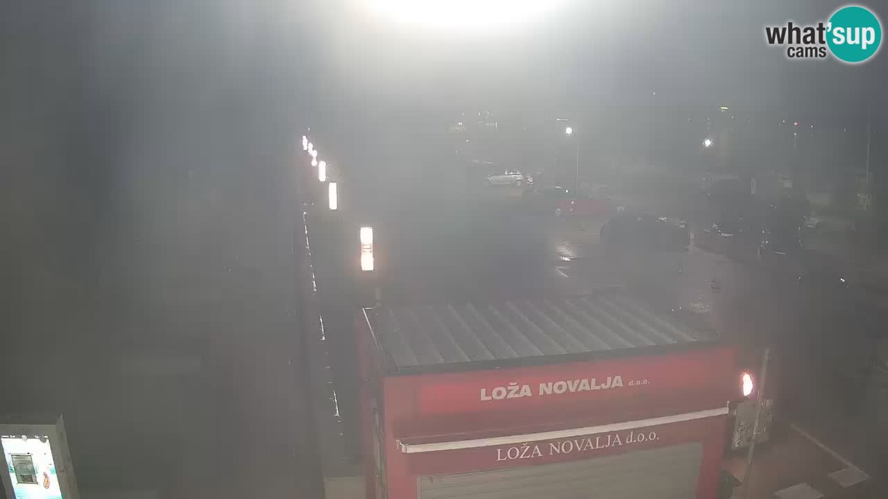 Webcam Novalja – Obala Petra Krešimira IV