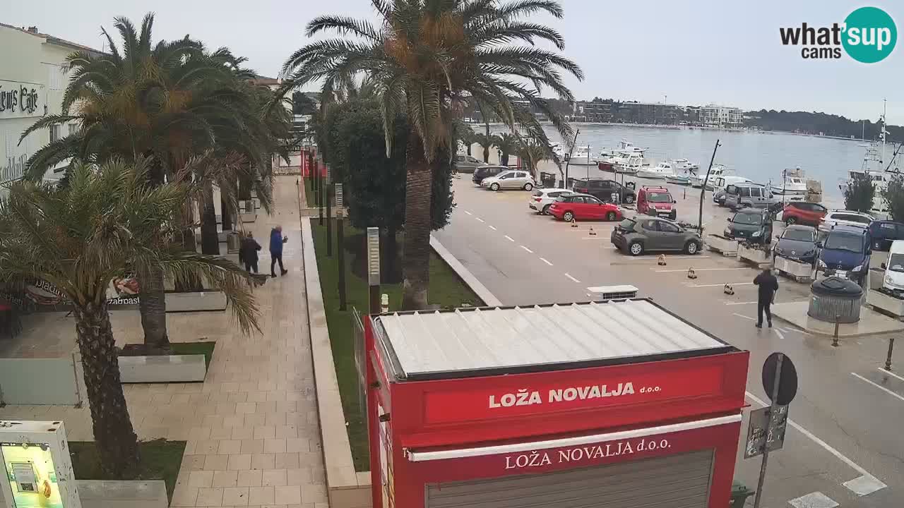 Webcam live Novalja – Obala Petra Krešimira IV