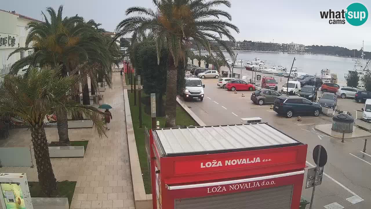 Live cam Novalja – Obala Petra Krešimira IV